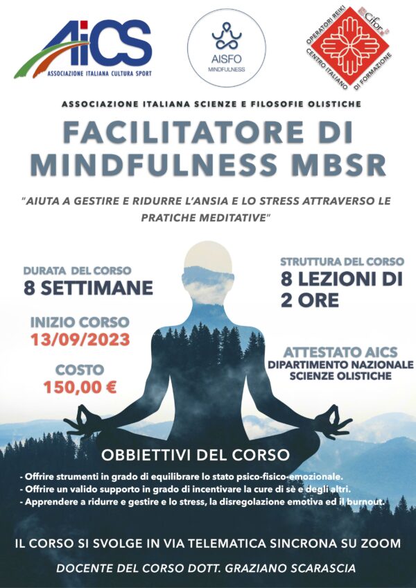 corso AISFO facilitatore Mindfulness
